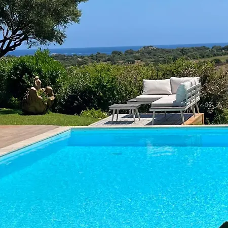 Nyaraló Not Availablevilla Con Piscina E Vista Mare Tanaunella